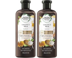 MULTI BUNDEL 2 stuks Herbal Essences Coconut Milk Shampoo 400ml bol