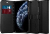 Spigen -  Apple iPhone 11 Pro Max - Wallet S Case Hoesje - Zwart