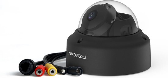 Foscam D2EP Beveiligingscamera - Buitencamera - Full HD - Nachtzicht 20m - POE - 2MP - Zwart - Foscam