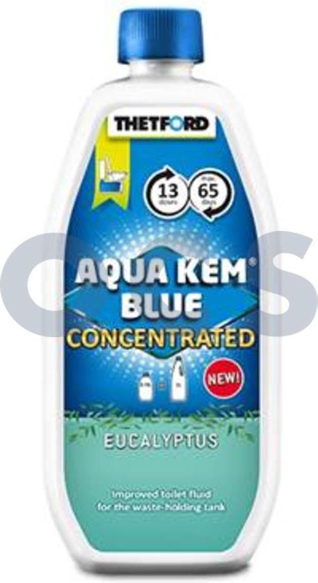 Thetford Aqua Kem Blue Concentrated Eucalyptus 0.78L van Thetford — afbeelding 2