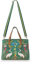 Pip Studio - Schoudertas Dames - Klein - Groen - Heron Homage