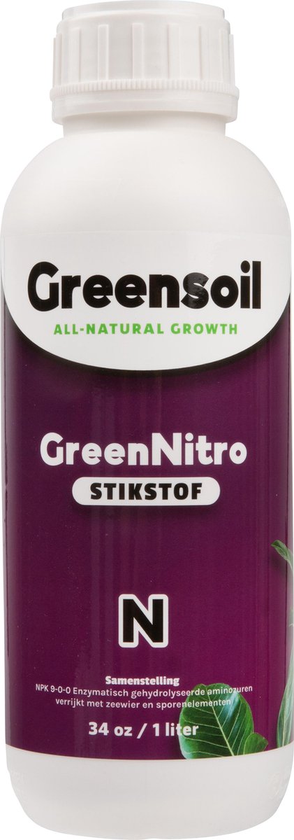 Greensoil - GreenNitro - Stikstof - 1 liter
