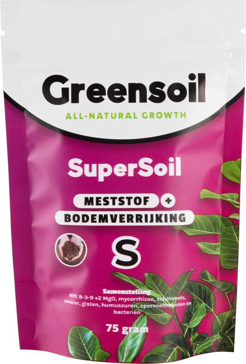Greensoil - SuperSoil - Meststof en Bodemverrijking