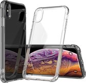 Transparant acryl + TPU Airbag schokbestendig hoesje voor iPhone XS Max (transparant)