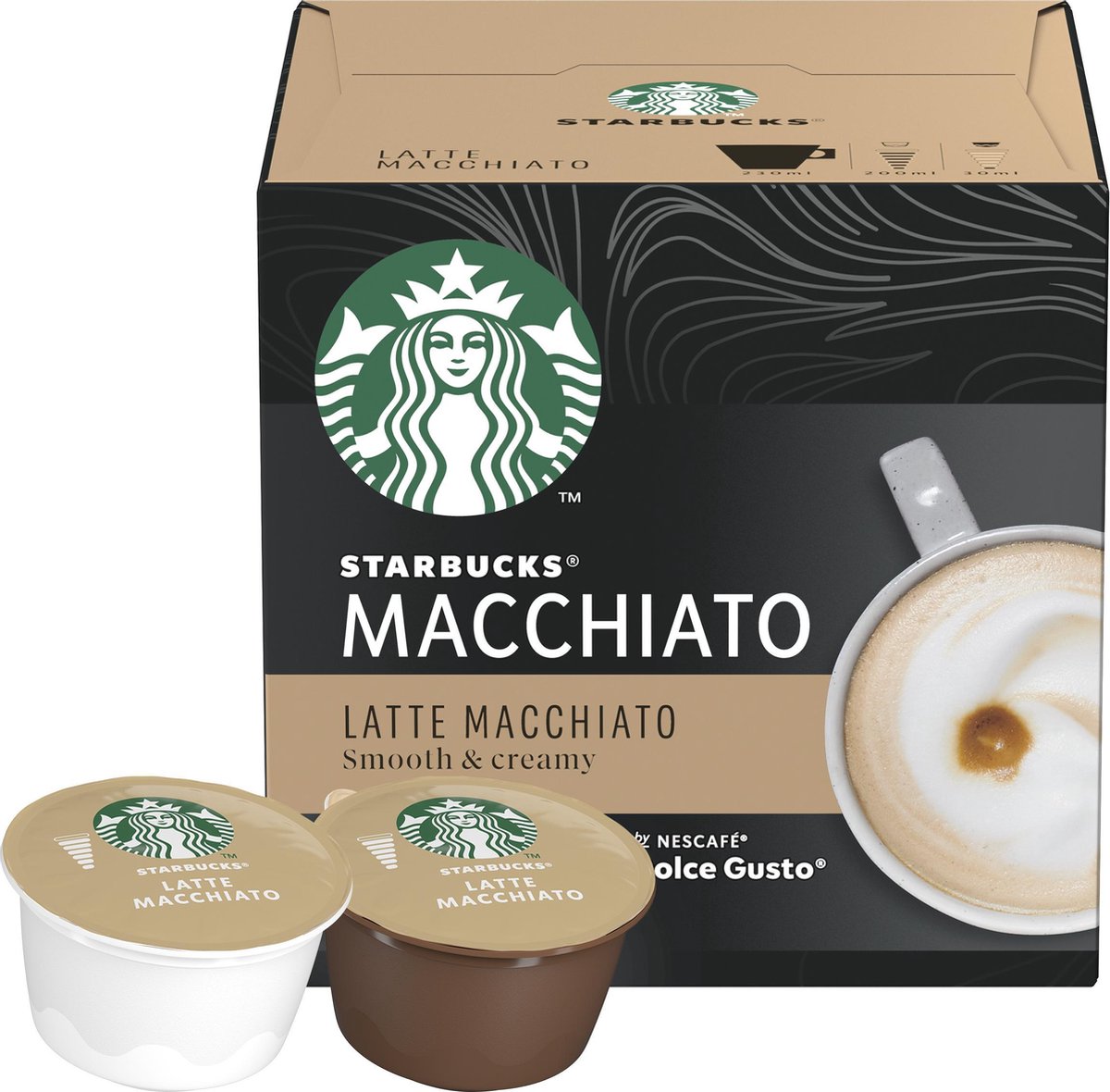 Nescafé Koffiecups Dolce Gusto Starbucks Latte Macchiato 18 cups (3x6) |  bol.com