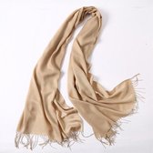 - Dunne - Stijlvol - Comfortabel - Sjaal - Pashmina - Unisex - Cashmere - Kasjmier - 200X70cm - Khaki -