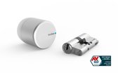 Tedee Smartlock SET2 (zilver) Incl. Tedee Modulaire SKG3 cilinder | 3 sleutels | Bluetooth | HomeKit, Fibaro, Homey, SmartThings, Loxone