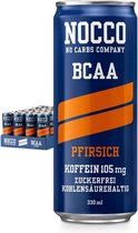 Nocco - No Carbs Company Nocco BCAA Drink - Peach - 12 x 330 ml