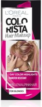 L'Oréal Paris Colorista Hair Makeup - Millennial Pink - 1 Dag Haarkleuring
