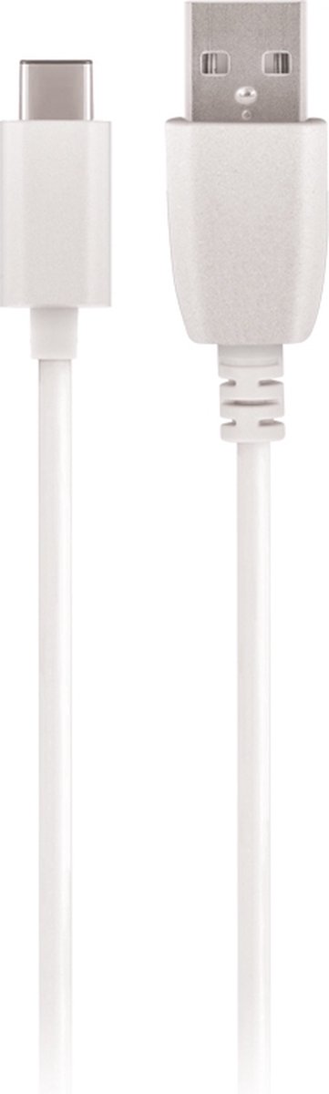 MaXlife OEM001510 USB-kabel 1 m USB C USB A Wit