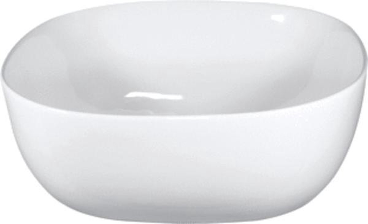 Looox Ceramic waskom - 41x41cm - wit