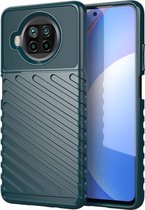 Voor Xiaomi Mi 10T Lite 5G Thunderbolt schokbestendig TPU-hoesje (groen)