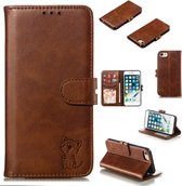 Leren beschermhoes voor iPhone 6 & 6s (bruin)