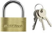 Basetech Met 3 sleutels 1363029 Goud-geel Sleutelslot