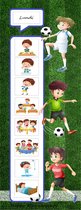 Franstalig! Pakket dagplanbord Voetbal - weekplanner Kind - Planbord Kinderen - Planbord Kind - magneetbord voor kinderen - planbord - weekplanner - autisme - planner