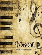 Musical Word Search Puzzles