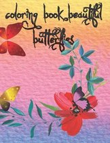 coloring book beautiful butterflies