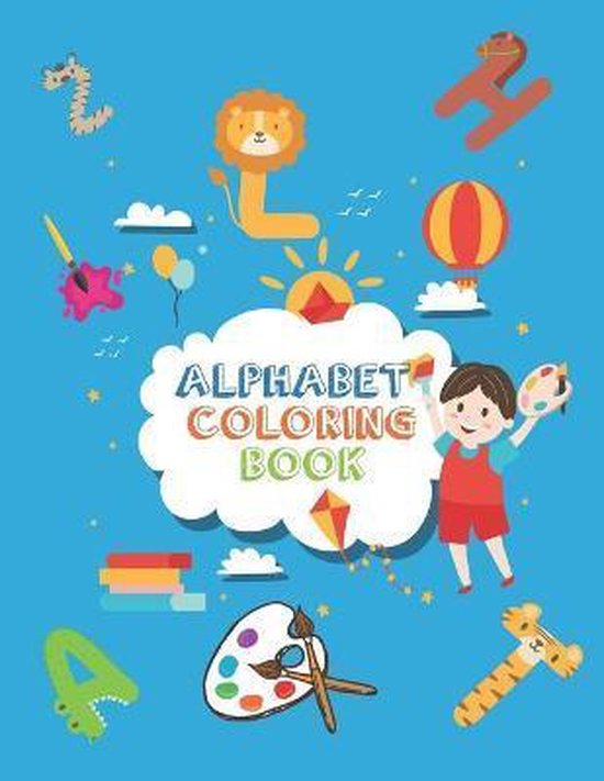 Alphabet Coloring Book - cover