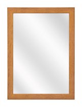 Spiegel met Vlakke Houten Lijst - Beuken - 40 x 50 cm
