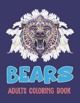 Bears Adults Coloring Book