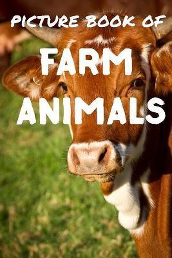 Picture Book- Picture book of farm animals - cover