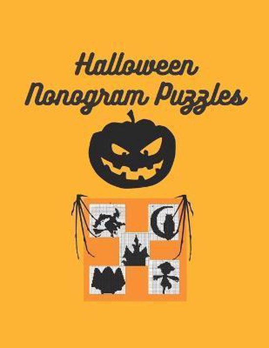 Halloween Nonogram Puzzles - cover