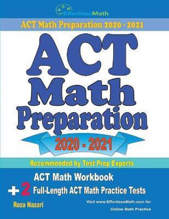 ACT Math Preparation 2020 - 2021 - cover