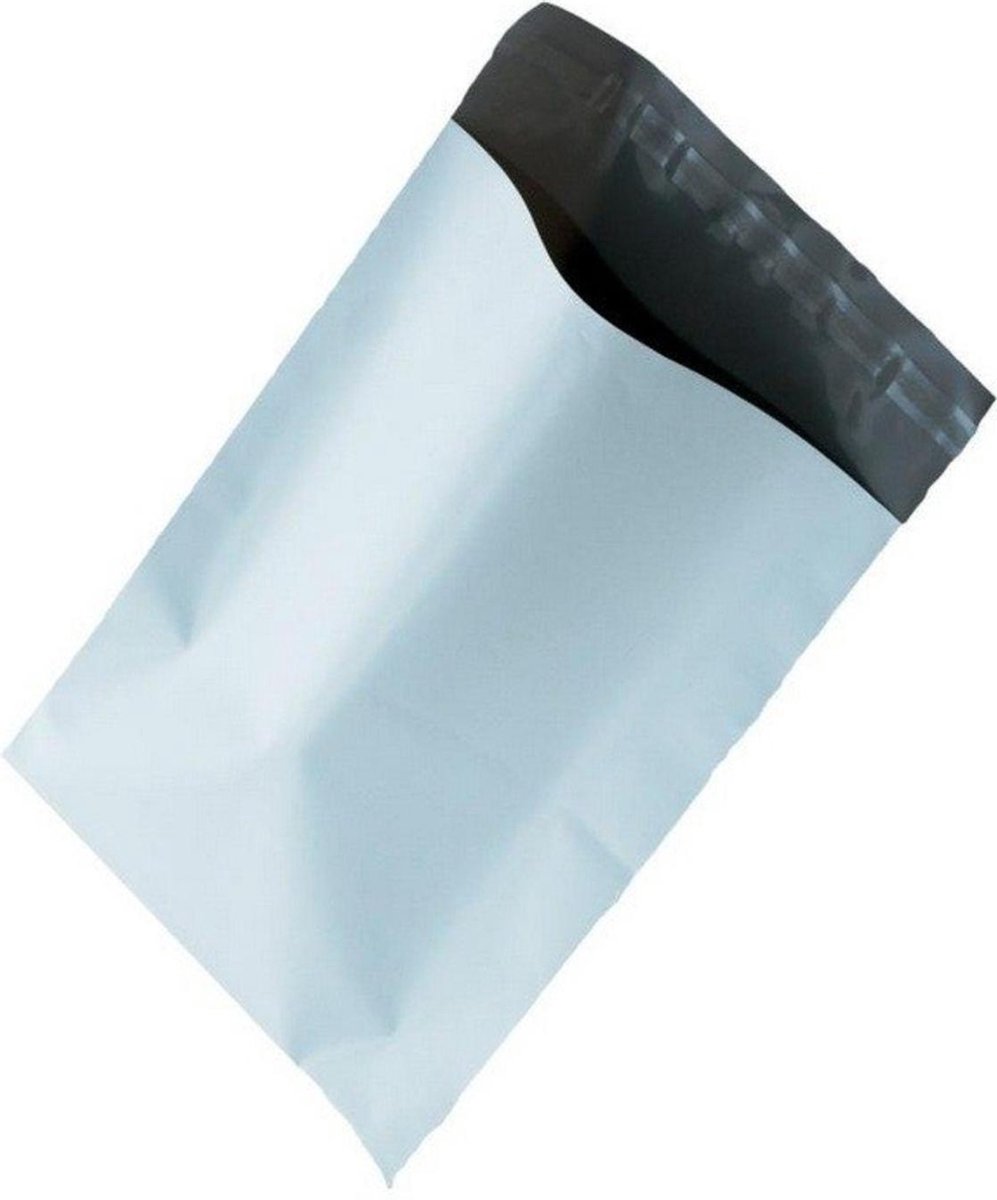 Coex-zakken A4-formaat + 4 cm klep - 70 my dik - onbedrukt + Kortpack pen (017.0001)