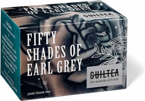 GUILTEA - FIFTY SHADES OF EARL GREY / Thee / Theezakjes / Verse thee