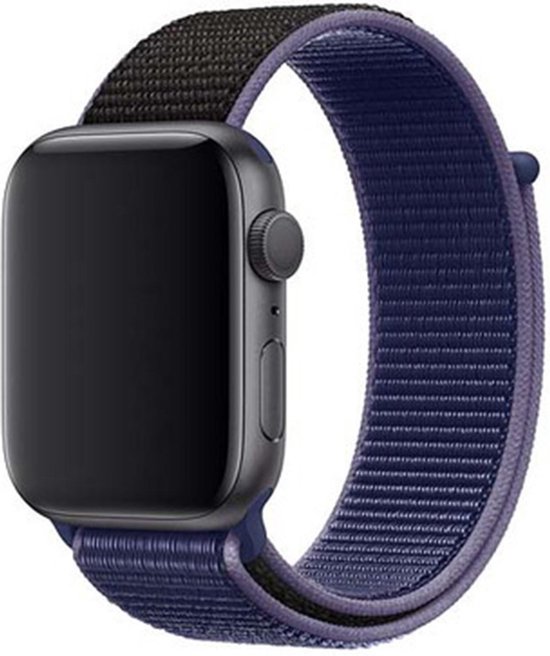 Apple Sport Loop Band voor de Apple Watch Series 1-7 / SE - 42/44/45 mm -  Paars | bol.com