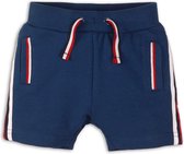 Dirkje - Short jongens - Mid blue + Red + White _ Maat 62