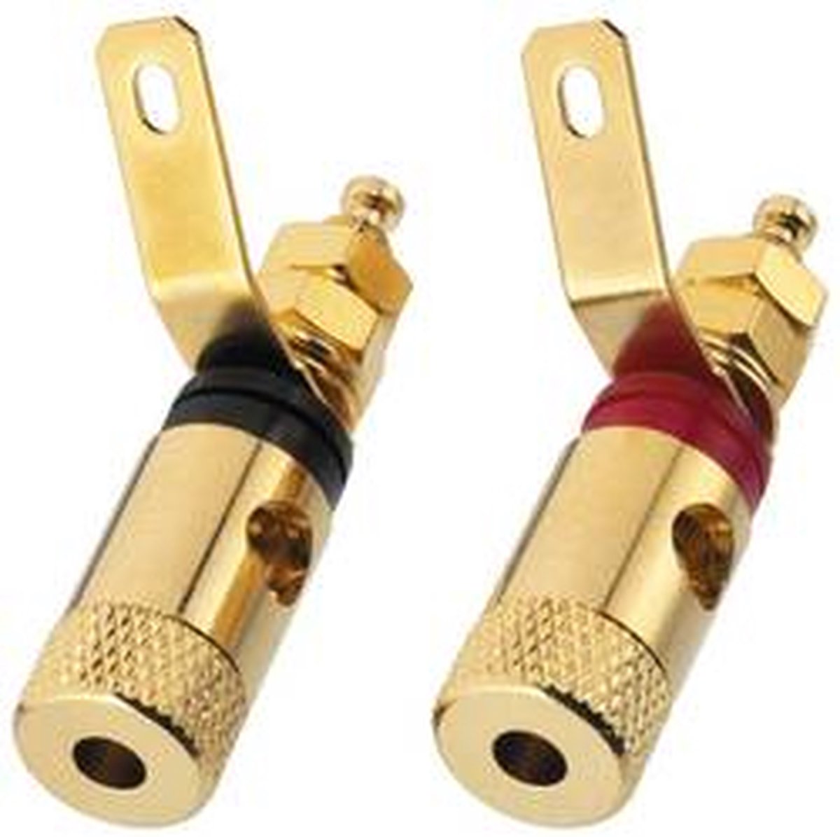 Monacor LS-klemmen BP-260G 1 paar