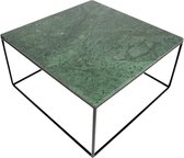 Marmeren Salontafel Vierkant - India Green - 100 x 100 cm  - Gepolijst