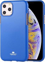 GOOSPERY JELLY TPU schokbestendig en krasvast hoesje voor iPhone 11 Pro (blauw)