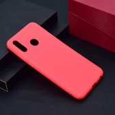 Voor Huawei Honor Play Candy Color TPU Case (rood)