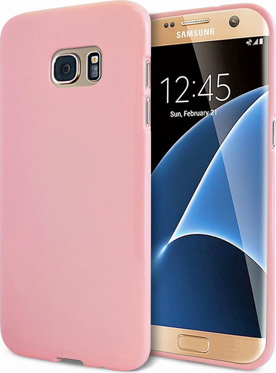 Samsung S7 Edge Hoesje - Samsung galaxy S7 Edge hoesje siliconen case hoes cover... | bol.com