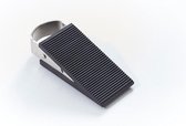 Deurstop rubber - RVS