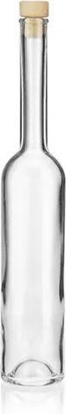 500ml glazen fles - lege fles - lange fles - likeurfles - likeur - olie -  azijn -... | bol.com