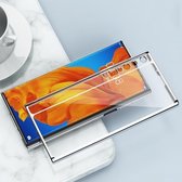 Voor Huawei Mate Xs TPU + Plating beschermhoes (zilver)