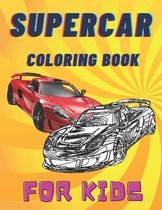 Supercar Coloring Book For Kids