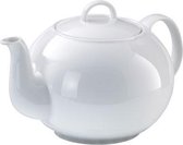 Porcelain teapot col. white, 1,2l