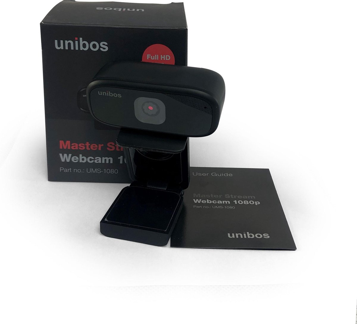 Unibos UMS-180 Master Stream Webcam 1080p