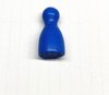 Afbeelding van het spelletje Pionnen voor bordspelletjes - 4 Stuks - Blauw - Houten Pion - Bordspel - Hoge Kwaliteit - Stipco