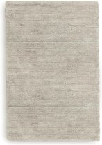 Tapis de Badmat doux Veerle Naturel | 60 x 100 | Séchage rapide et absorption d'humidité | Antidérapant avec clous
