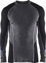 Blaklader Onderhemd 100% Merino WARM 4897-1732 - Medium Grijs/Zwart - M