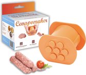 Cevapcici pers - Cevapomaker - Snel & Eenvoudig worsten maken - Kebab Maker - Vleespers