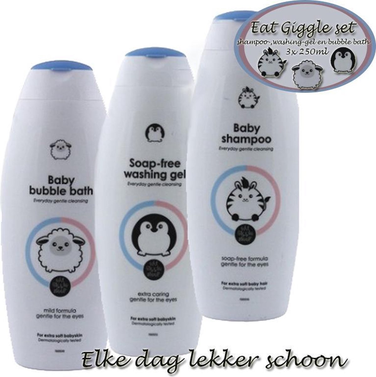 Goedkoopste Eat Giggle Sleep- shampoo-, wasgel- en bubble bad