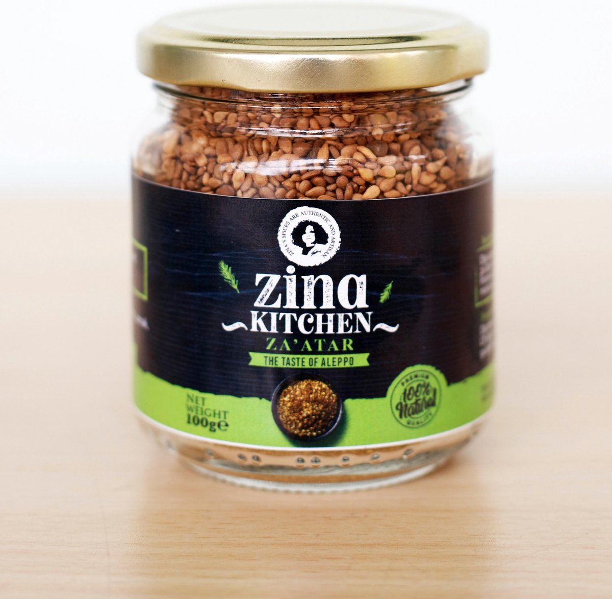 Zina's Spices Combinatie Za'atar kruiden pot 100g en Sumak kruiden