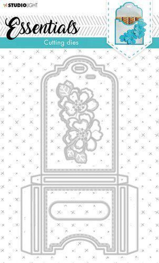 Studio Light Cutting Die Giftbox Essentials nr.392 STENCILSL392