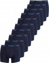 Puma Basic Boxershort 10-Pack Navy - Puma Onderbroek Heren - Multipack - Maat M